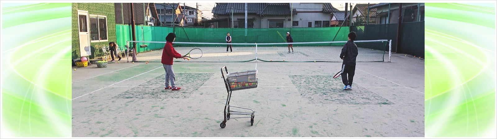三重県津市の大園テニススクール　初心者から上級者までテニスの楽しさを満喫できます！